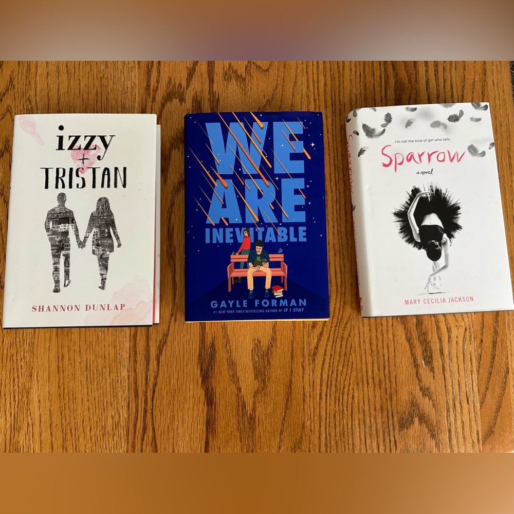 YA Book Bundle- 3 Books in New Condition